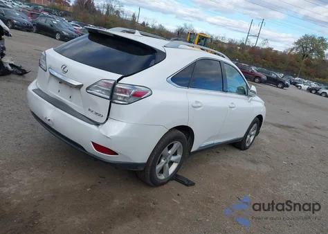 2011 Lexus Rx 350 from USA, damaged, VIN 2T2BK1BAXBC082578